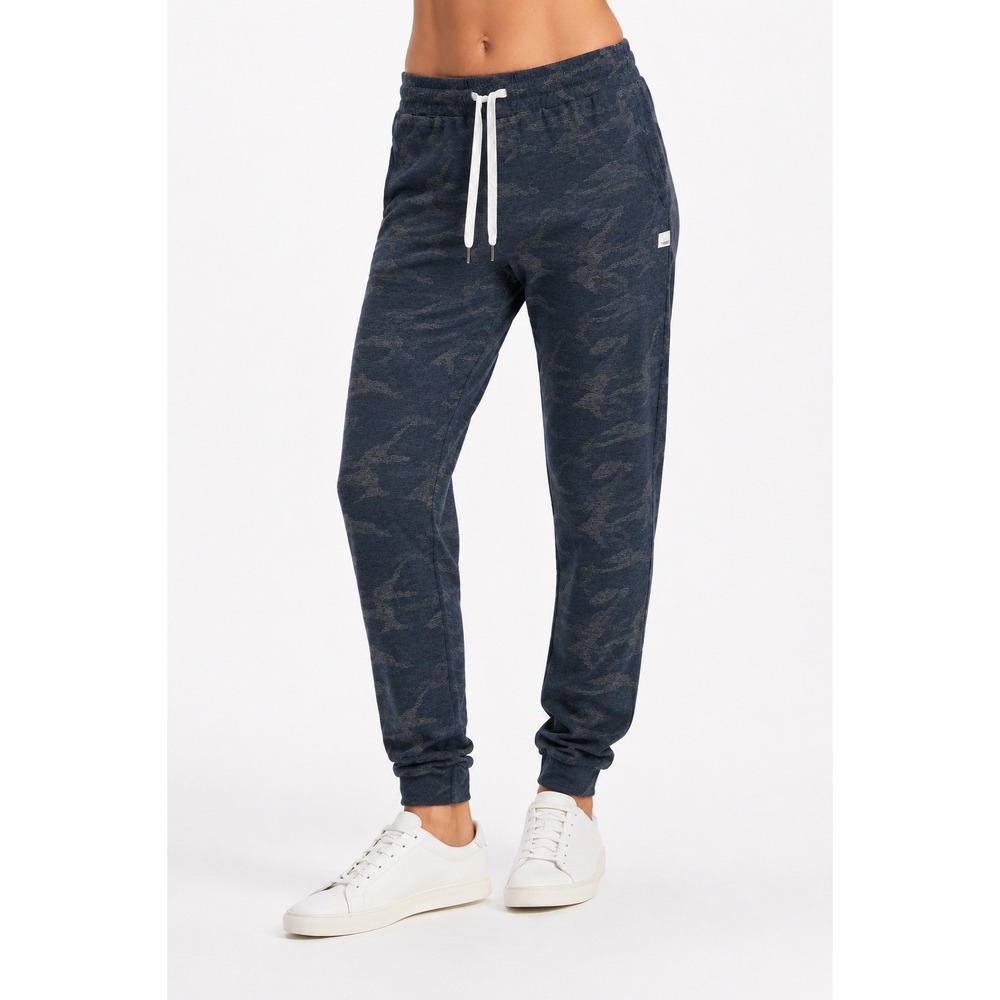 Vuori Performance Jogger Women's Small Black Charcoal Camo DreamKnit Pants VW303